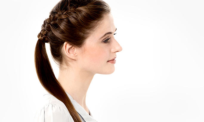 Tutorial Video: The Side-Braided Ponytail 